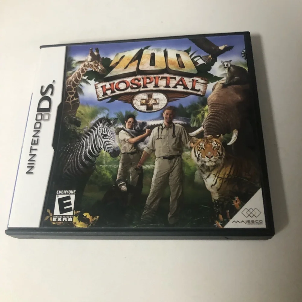 Zoo Hospital Nintendo DS TESTED Video‎ Game